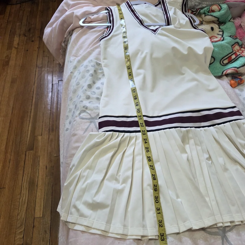 Tory Sport White Sleeveless Dress - Picture 10 of 12